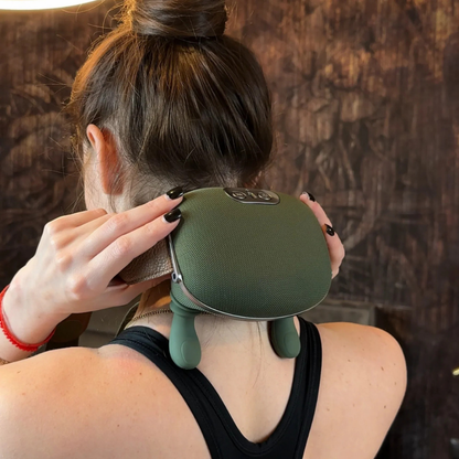 Masajeador de cuello y hombros: 3 modos, masaje de amasamiento