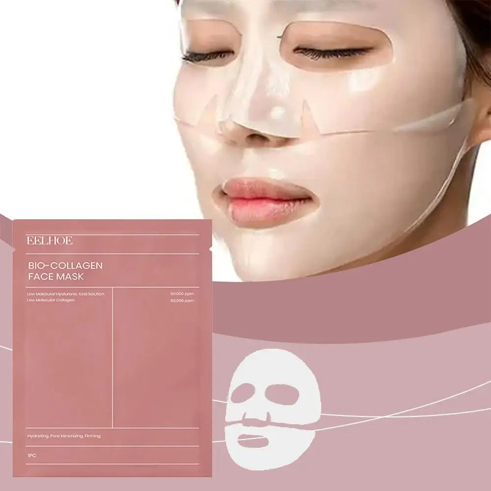 Mascarilla facial de colágeno orgánico: hidratante y antiporos